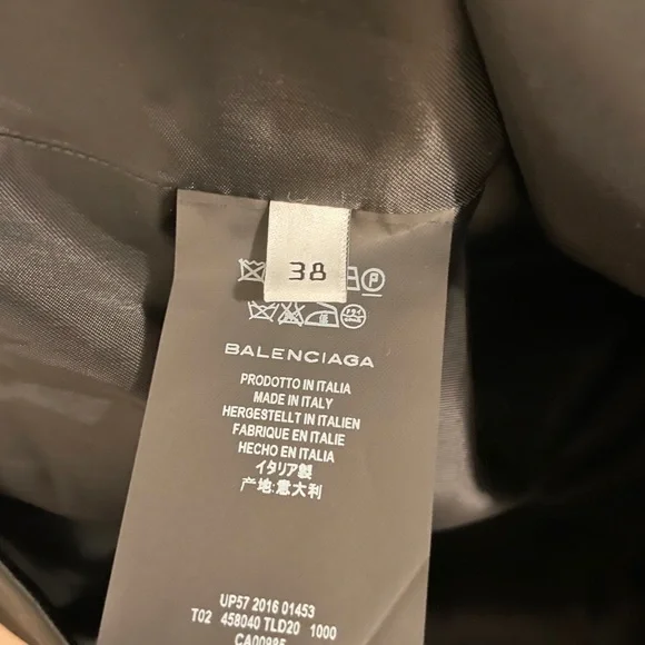 Balenciaga 2016 collection black top - Picture 2 of 3